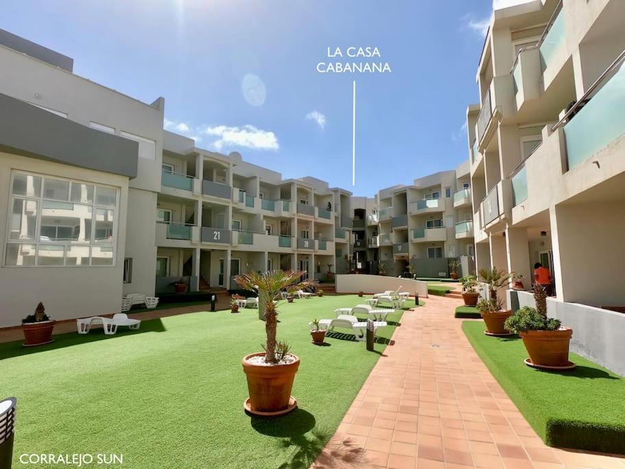 La Cabanana - Apartment W Pool And High-Speed Wifi Corralejo Bagian luar foto